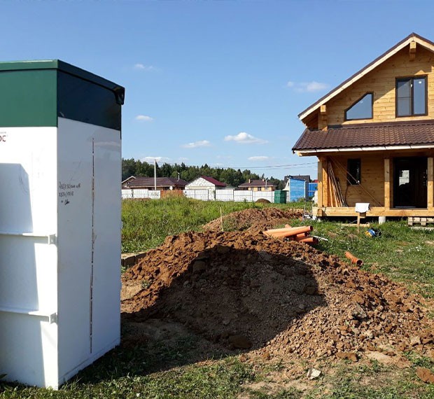 Автономная канализация под ключ в Лотошинском районе за один день с гарантией качества